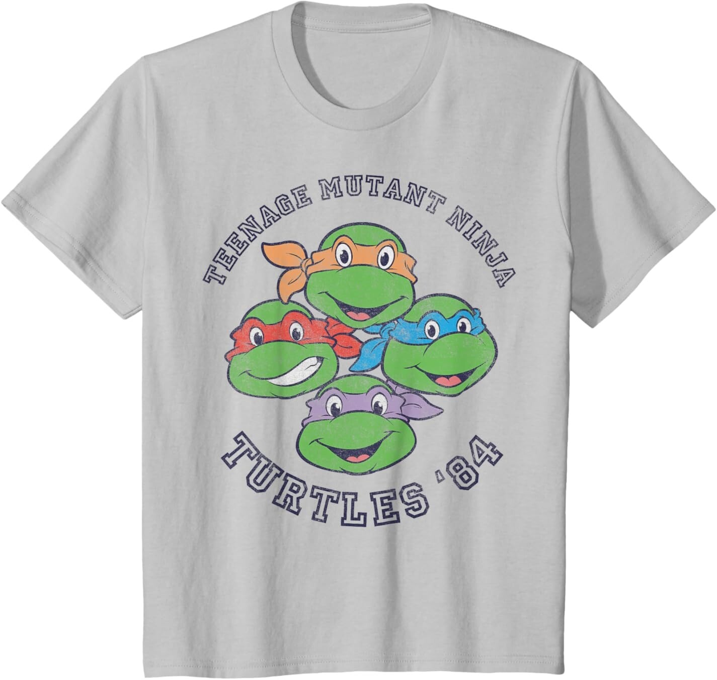Футболка для подростков Teenage Mutant Ninja Turtles Old School 1984, серебристо-серый
Футболка для подростков Teenage Mutant Ninja Turtles Old School 1984, серебристо-серый