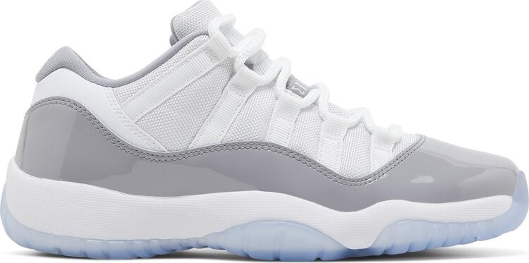 Кроссовки Air Jordan 11 Retro Low GS Cement Grey, серый 
Кроссовки Air Jordan 11 Retro Low GS Cement Grey, серый