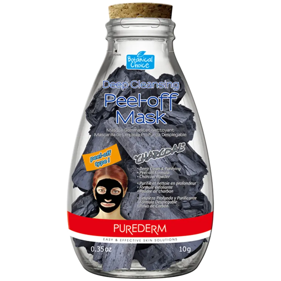 Purederm Peel Off очищающая и вяжущая маска для лица с углем, 1 шт.
Purederm Peel Off очищающая и вяжущая маска для лица с углем, 1 шт.
