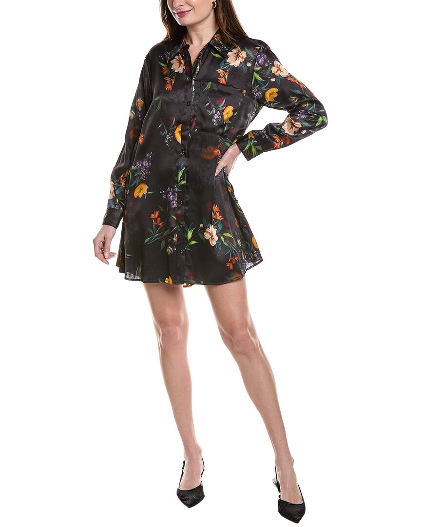 Джонни Вас Шелковое платье-рубашка Johnny Was, черный
Джонни Вас Шелковое платье-рубашка Johnny Was, черный