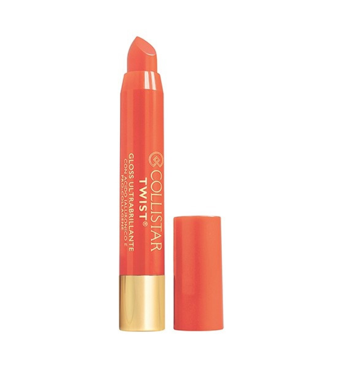 Collistar, Twist Ultrashiny Gloss, блеск для губ с гиалуроновой кислотой 206 Оранжевый, 5,5 мл
Collistar, Twist Ultrashiny Gloss, блеск для губ с гиалуроновой кислотой 206 Оранжевый, 5,5 мл