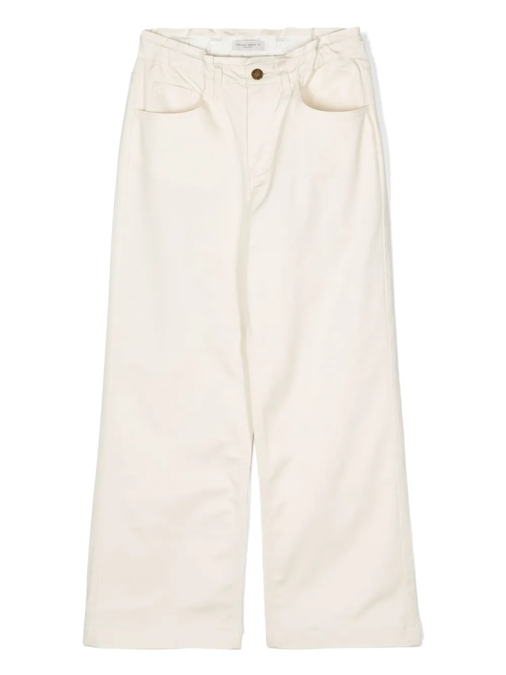 Брюки чинос с эластичным поясом Golden Goose Kids, нейтральный
Брюки чинос с эластичным поясом Golden Goose Kids, нейтральный