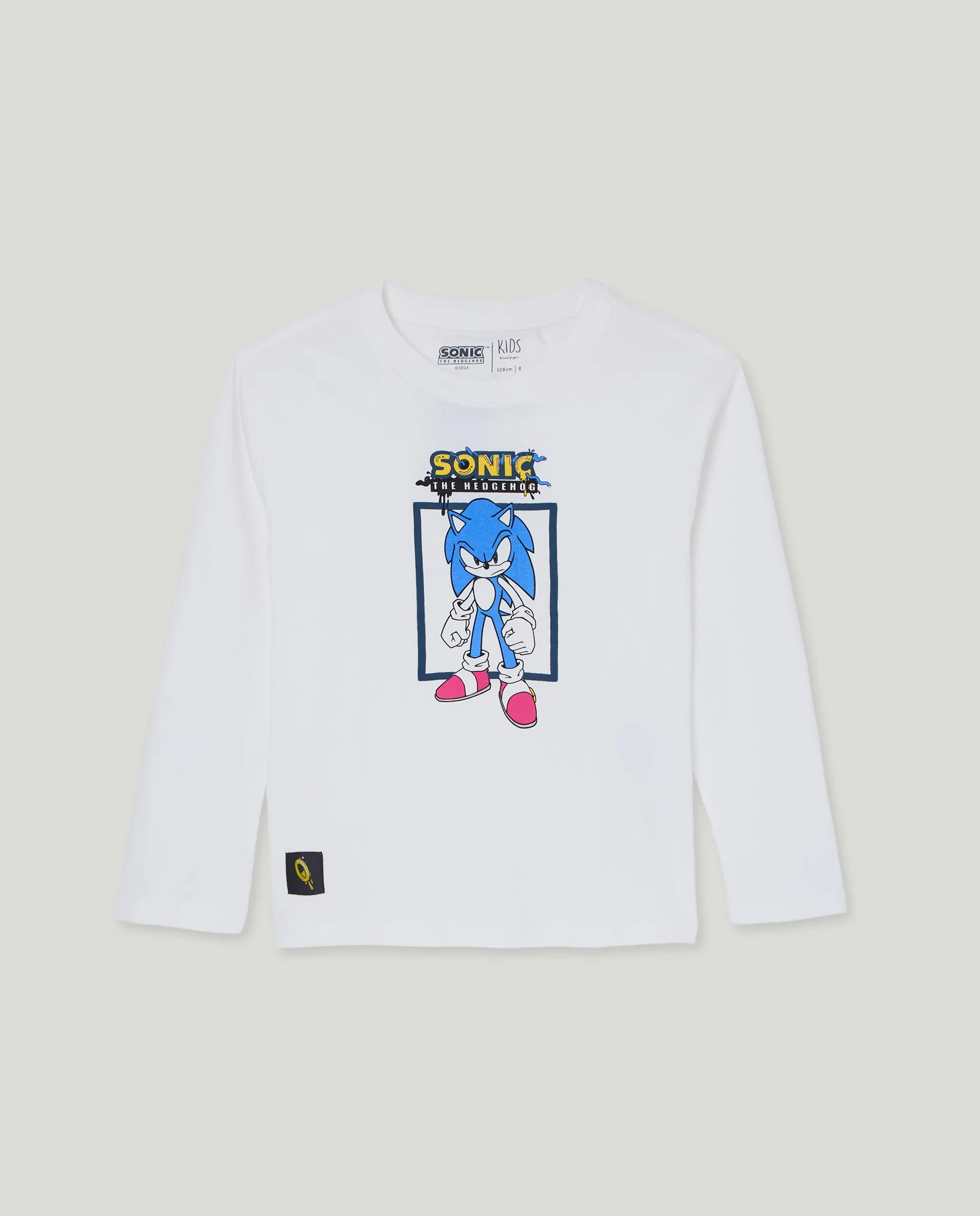 Детская футболка с длинным рукавом и принтом Sonic Kids El Corte Inglés, белый
Детская футболка с длинным рукавом и принтом Sonic Kids El Corte Inglés, белый