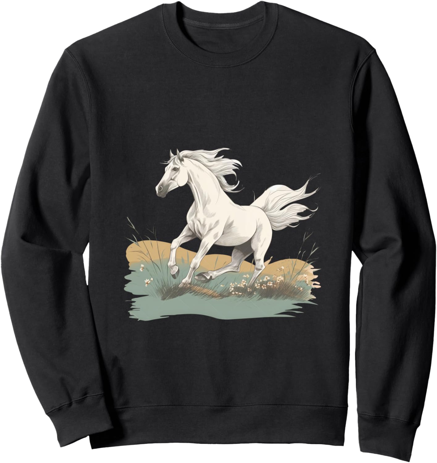 Реалистичная картина белой лошади на пастбище, толстовка Gift Owner Horseback Rider Rider
Реалистичная картина белой лошади на пастбище, толстовка Gift Owner Horseback Rider Rider