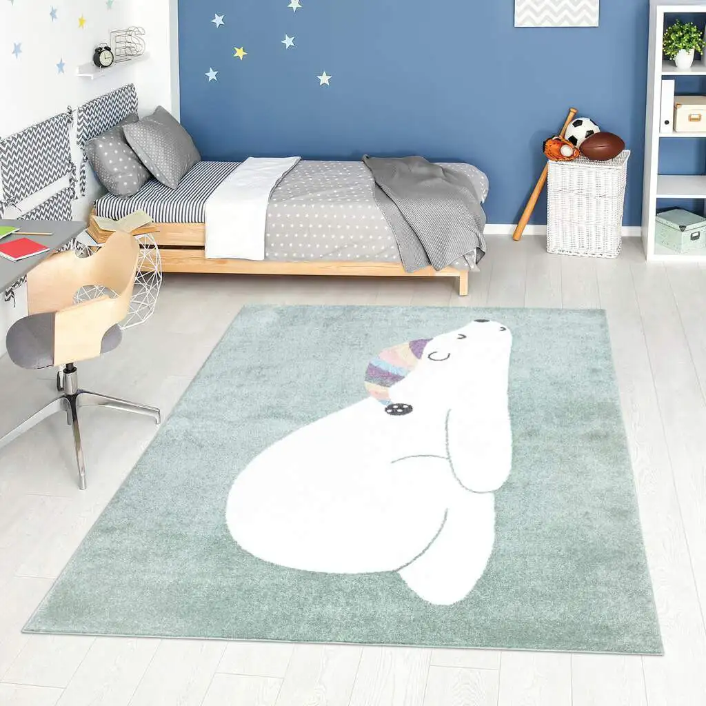 Детский ковер Carpet City "ANIME 921", прямоугольный, современный ковер для детской комнаты с луной 80х150 см, зеленый
Детский ковер Carpet City "ANIME 921", прямоугольный, современный ковер для детской комнаты с луной 80х150 см, зеленый