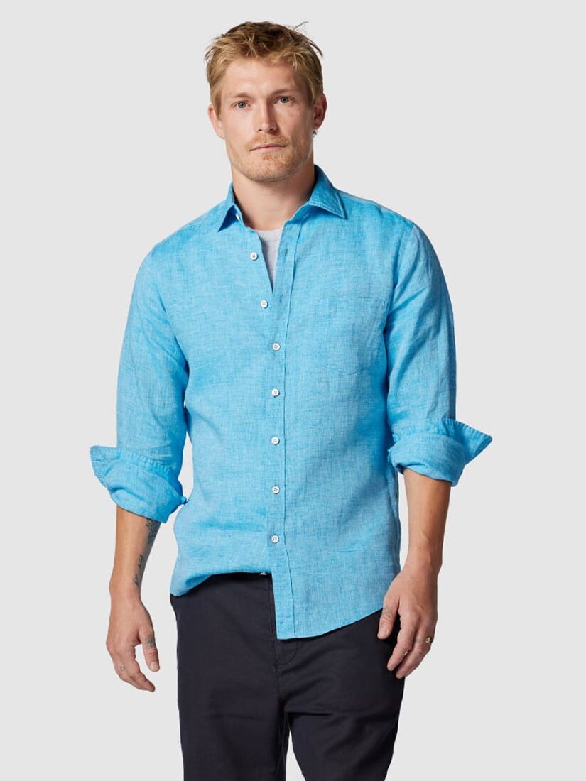 Рубашка приталенного кроя с длинными рукавами Coromandel Rodd & Gunn, кобальт
Рубашка приталенного кроя с длинными рукавами Coromandel Rodd & Gunn, кобальт