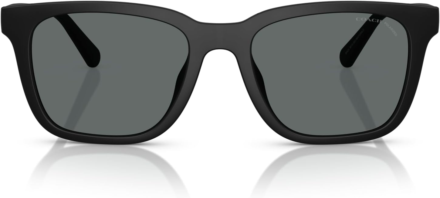 COACH мужские Hc8426u универсальные квадратные солнцезащитные очки, Matte Black/Grey Solid Polarized
COACH мужские Hc8426u универсальные квадратные солнцезащитные очки, Matte Black/Grey Solid Polarized