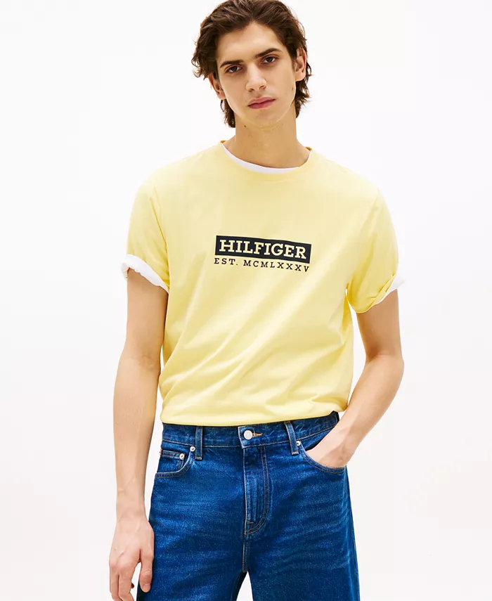 Мужская футболка с градиентным принтом Color to Color Tommy Hilfiger, желтый
Мужская футболка с градиентным принтом Color to Color Tommy Hilfiger, желтый