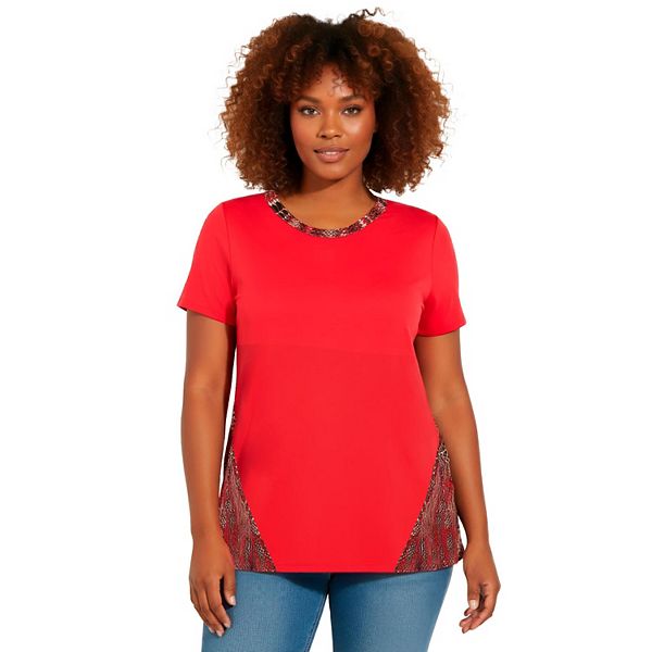 Женская туника с круглым вырезом plus size Avenue, Red Graphic Snake, Красный, Женская туника с круглым вырезом plus size Avenue, Red Graphic Snake
Женская туника с круглым вырезом plus size Avenue, Red Graphic Snake, Красный, Женская туника с круглым вырезом plus size Avenue, Red Graphic Snake