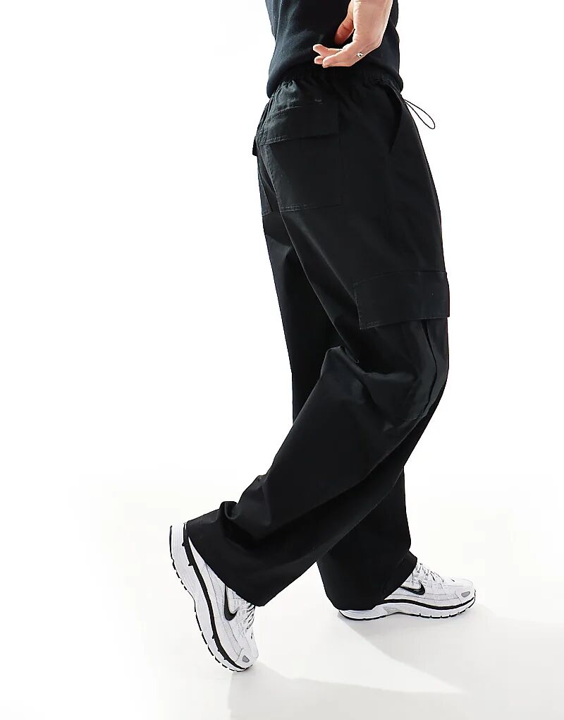 Очень мешковатые брюки-карго с эластичной талией черного цвета - ЧЕРНЫЙ ASOS DESIGN
Очень мешковатые брюки-карго с эластичной талией черного цвета - ЧЕРНЫЙ ASOS DESIGN
