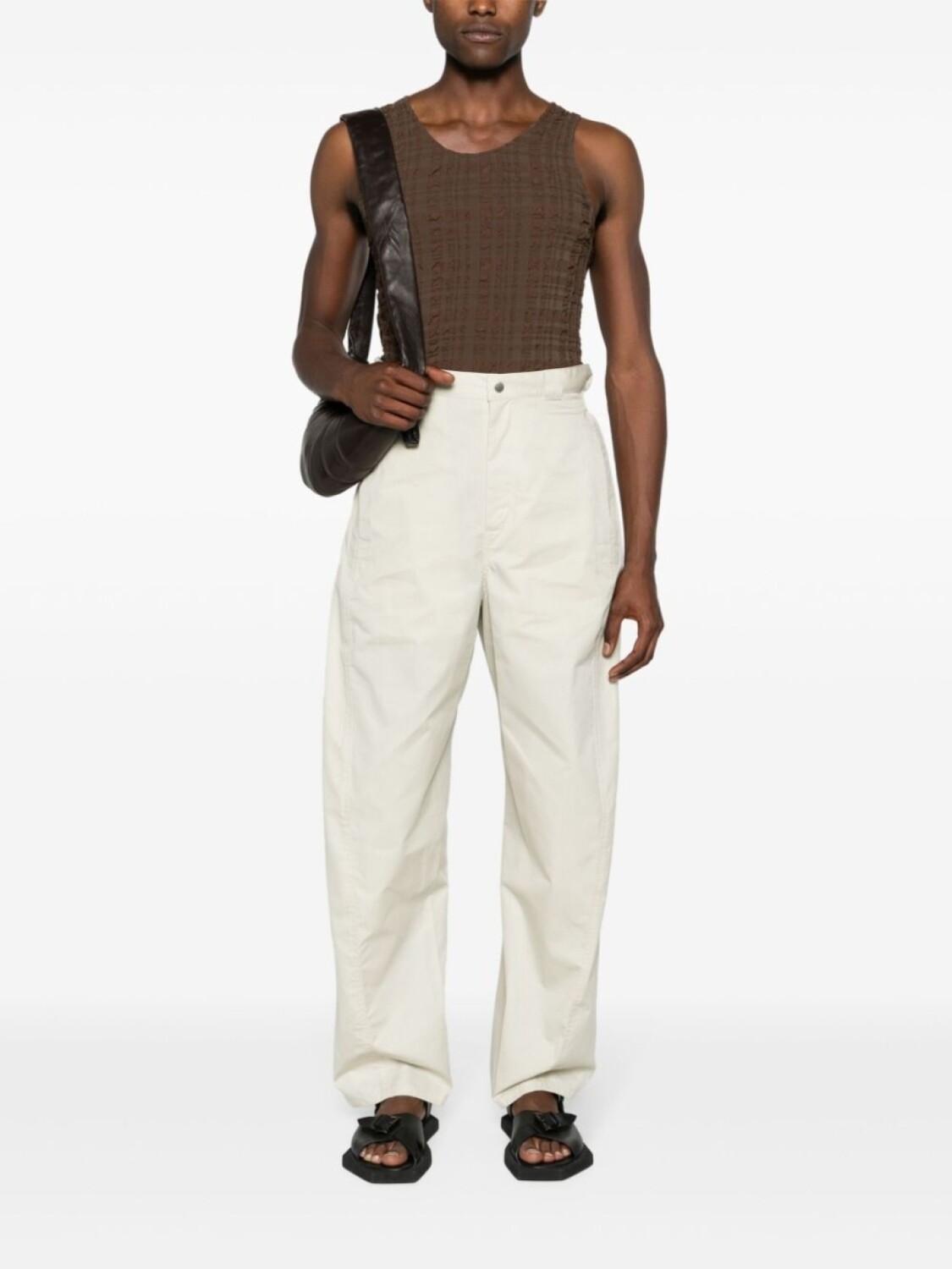 LEMAIRE зауженные брюки 3D средней посадки, серый
LEMAIRE зауженные брюки 3D средней посадки, серый