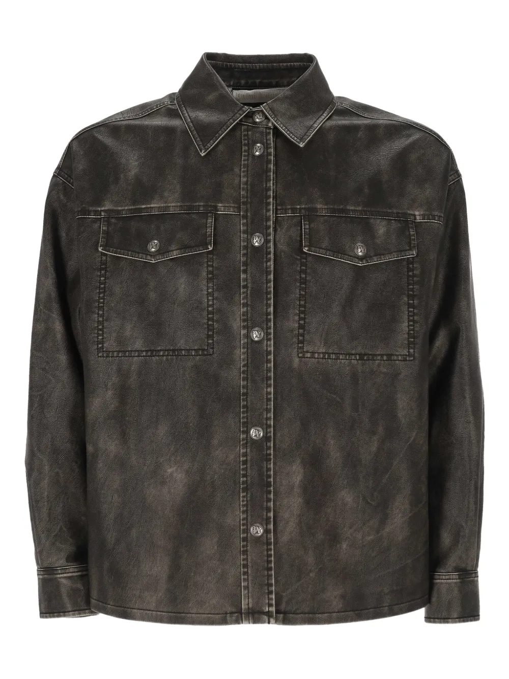 Рубашка с двумя карманами PALM ANGELS, черный
Рубашка с двумя карманами PALM ANGELS, черный