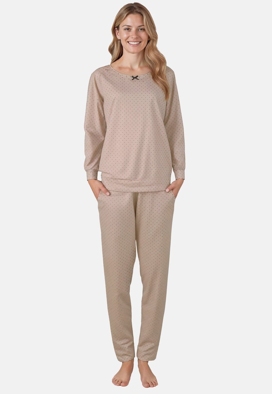 Пижамный комплект Vivisence SET, Beige
Пижамный комплект Vivisence SET, Beige