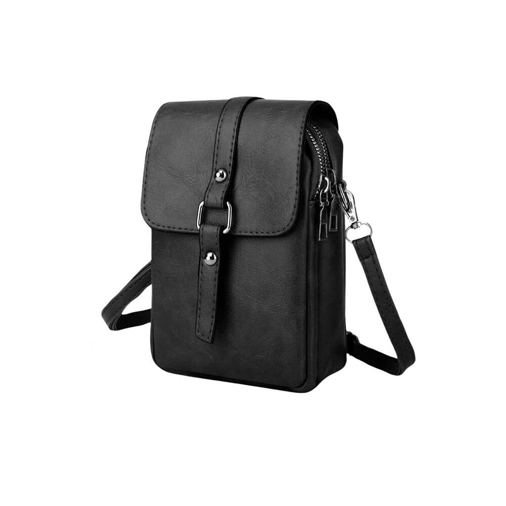 Винтажный кошелек для телефона через плечо Kitcheniva, черный
Винтажный кошелек для телефона через плечо Kitcheniva, черный