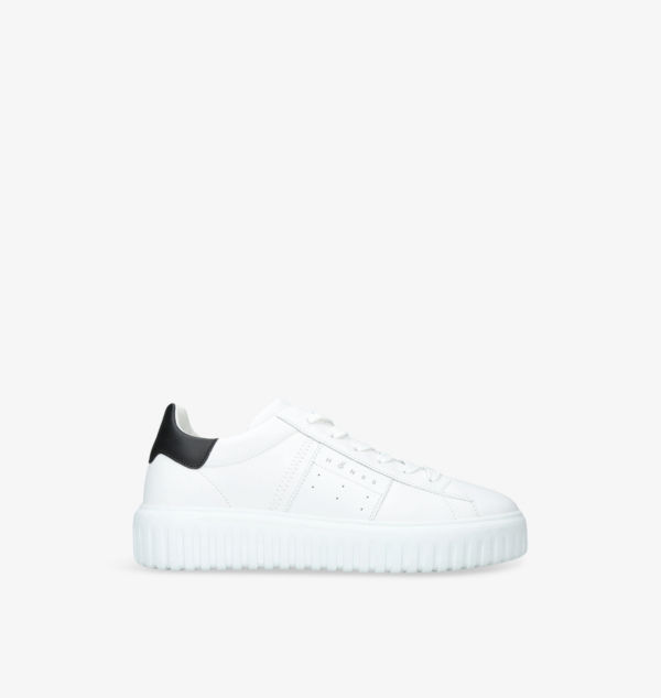 Низкие кожаные кроссовки с логотипом H-Stripes Hogan, белый
Низкие кожаные кроссовки с логотипом H-Stripes Hogan, белый