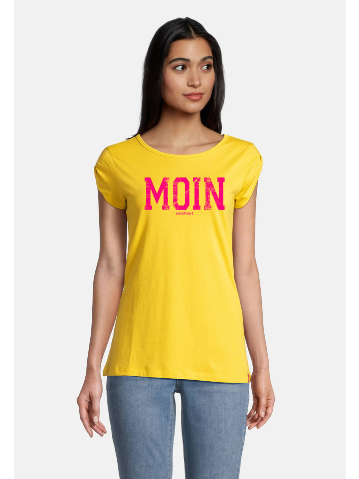 Рубашка BIIKE - MOIN желтого цвета Salzhaut
Рубашка BIIKE - MOIN желтого цвета Salzhaut