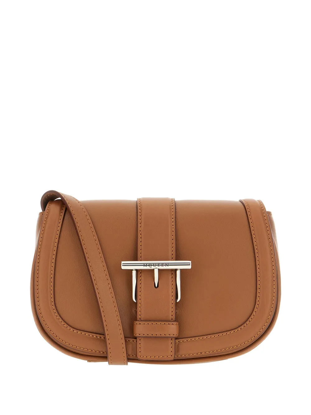 Мини-сумка с пряжкой Alexander McQueen, коричневый
Мини-сумка с пряжкой Alexander McQueen, коричневый