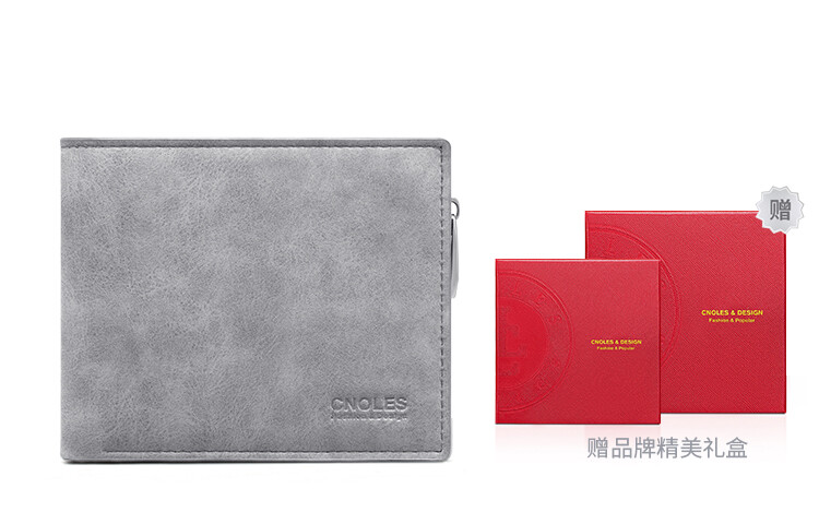 Cnoles Мужской кошелек, Мечта Серая
Cnoles Мужской кошелек, Мечта Серая