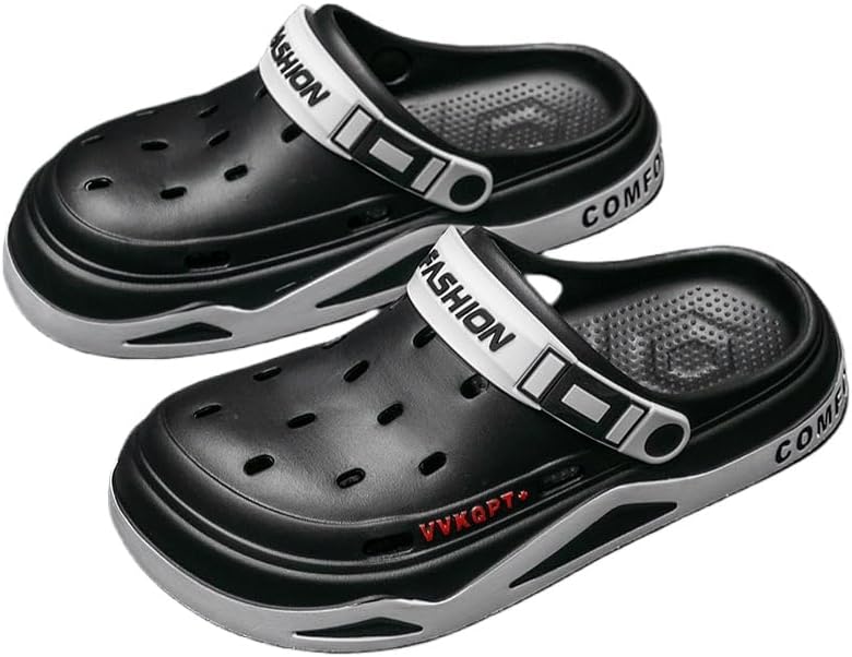 Унисекс сандалии EVA без застежек - легкие, дышащие сабо для пляжа и повседневной носки, Прочная мягкая подошва Clolinde, черный
Унисекс сандалии EVA без застежек - легкие, дышащие сабо для пляжа и повседневной носки, Прочная мягкая подошва Clolinde, черный