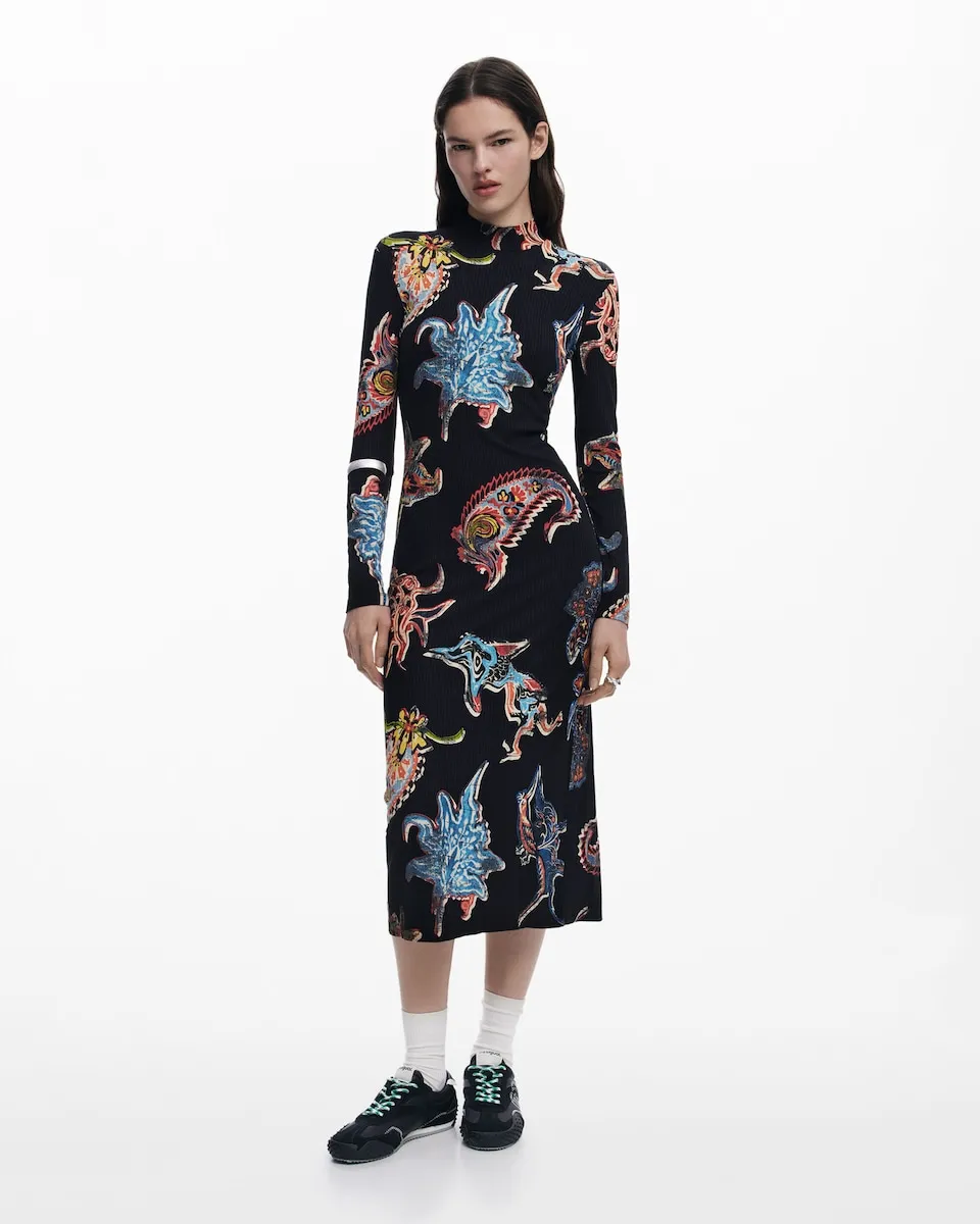 Платье, созданное Кристианом Лакруа Desigual, черный
Платье, созданное Кристианом Лакруа Desigual, черный