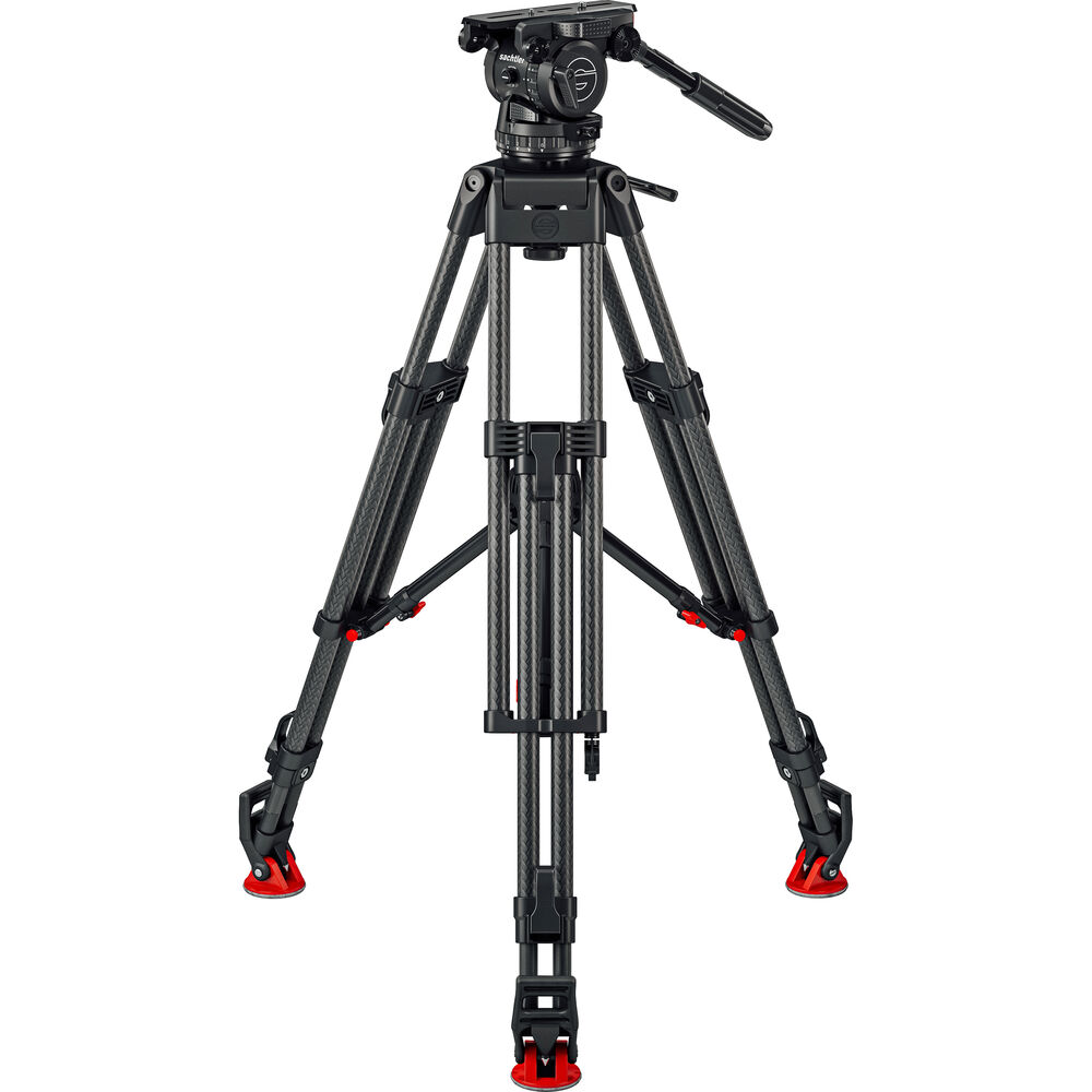 Штативная система Sachtler CF 100 ENG HD 2CF среднего уровня с жидкостной головкой Cine 20 
Штативная система Sachtler CF 100 ENG HD 2CF среднего уровня с жидкостной головкой Cine 20