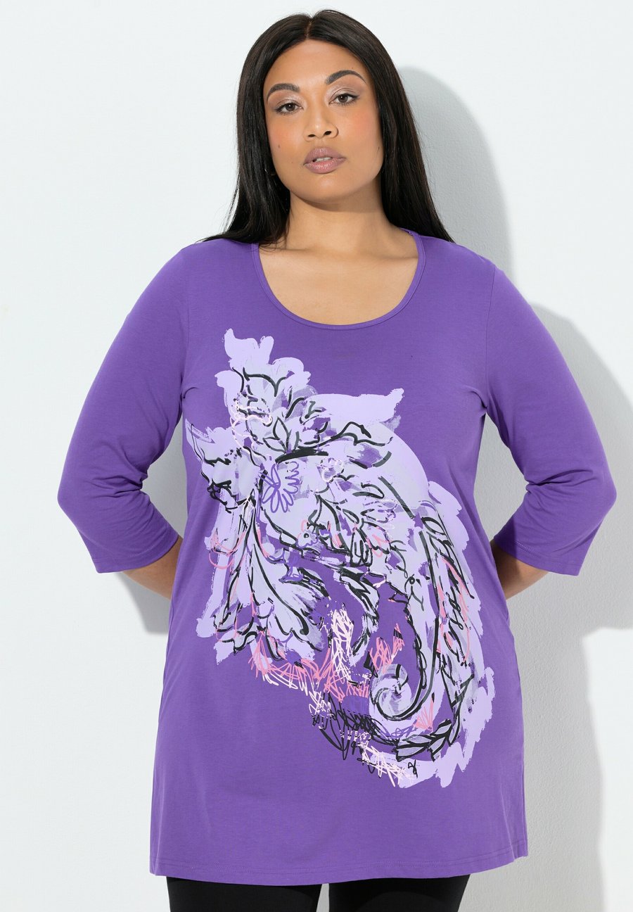 Топ Ulla Popken A-LINIE RUNDHALS 3/4, Purple
Топ Ulla Popken A-LINIE RUNDHALS 3/4, Purple