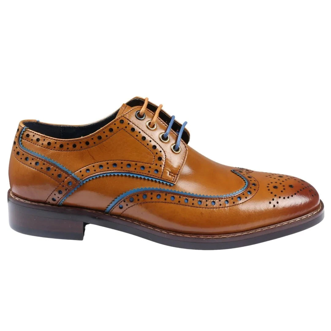 Кожаные туфли Simon Brogue Justin Reess, коричневый 
Кожаные туфли Simon Brogue Justin Reess, коричневый