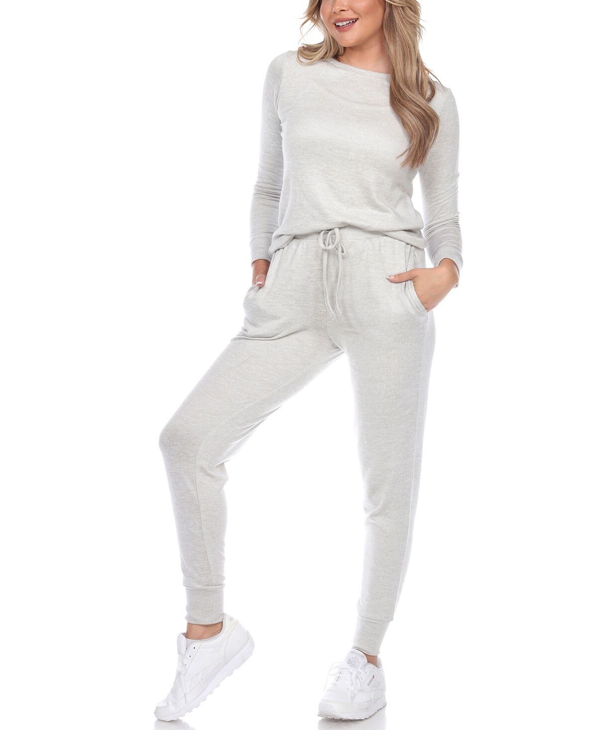 Женский комплект домашней одежды из 2 предметов White Mark, серый
Женский комплект домашней одежды из 2 предметов White Mark, серый