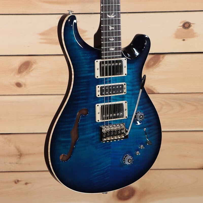Paul Reed Smith Special Semi-Hollow Custom Color — Aquamarine with Black Burst — 22 0351880 — PLEK'd PRS, Коричневый, Paul Reed Smith Special Semi-Hollow Custom Color — Aquamarine with Black Burst — 22 0351880 — PLEK'd PRS
Paul Reed Smith Special Semi-Hollow Custom Color — Aquamarine with Black Burst — 22 0351880 — PLEK'd PRS, Коричневый, Paul Reed Smith Special Semi-Hollow Custom Color — Aquamarine with Black Burst — 22 0351880 — PLEK'd PRS