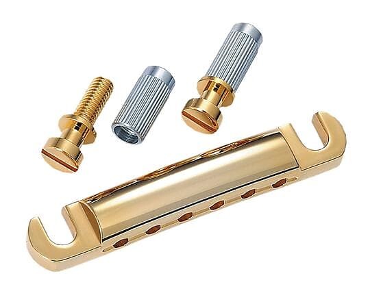 Allparts Gold Stop Tailpiece, со шпильками и анкерами с резьбой США, золото, расстояние между шпильками 3-1/4 дюйма TP-0400-002
Allparts Gold Stop Tailpiece, со шпильками и анкерами с резьбой США, золото, расстояние между шпильками 3-1/4 дюйма TP-0400-002