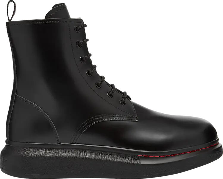 Ботинки Alexander McQueen Leather Wedge Lace-Up Boot Black, черный
Ботинки Alexander McQueen Leather Wedge Lace-Up Boot Black, черный