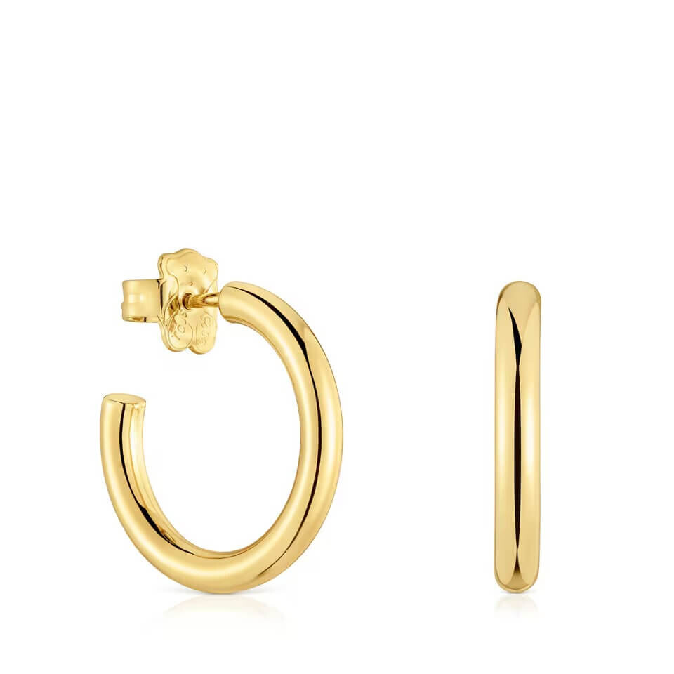 Серьги-кольца Tous Basics Short 18kt, 20 мм, серебро с покрытием из золота
Серьги-кольца Tous Basics Short 18kt, 20 мм, серебро с покрытием из золота