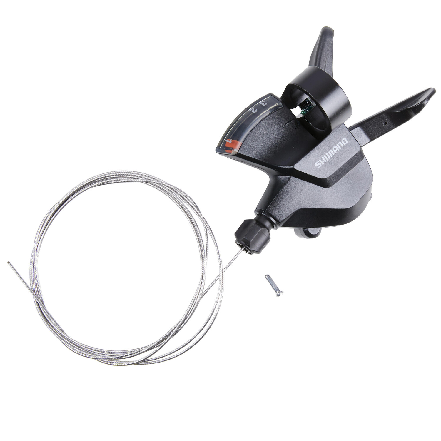 Рычаг переключения переднего переключателя передач 3-скоростной Shimano M315
Рычаг переключения переднего переключателя передач 3-скоростной Shimano M315