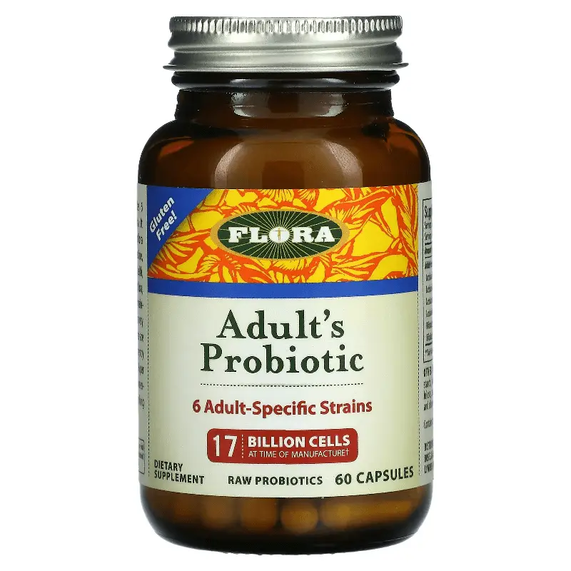 Пробиотик для взрослых Flora 17 миллиардов бактерий, 60 капсул
Пробиотик для взрослых Flora 17 миллиардов бактерий, 60 капсул