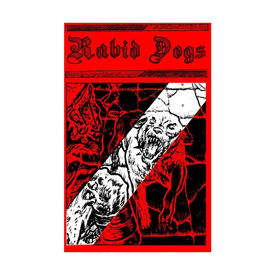Rabid Dogs (1st Printing), Role Playing Games (Breaker Press), мягкая обложка 
Rabid Dogs (1st Printing), Role Playing Games (Breaker Press), мягкая обложка