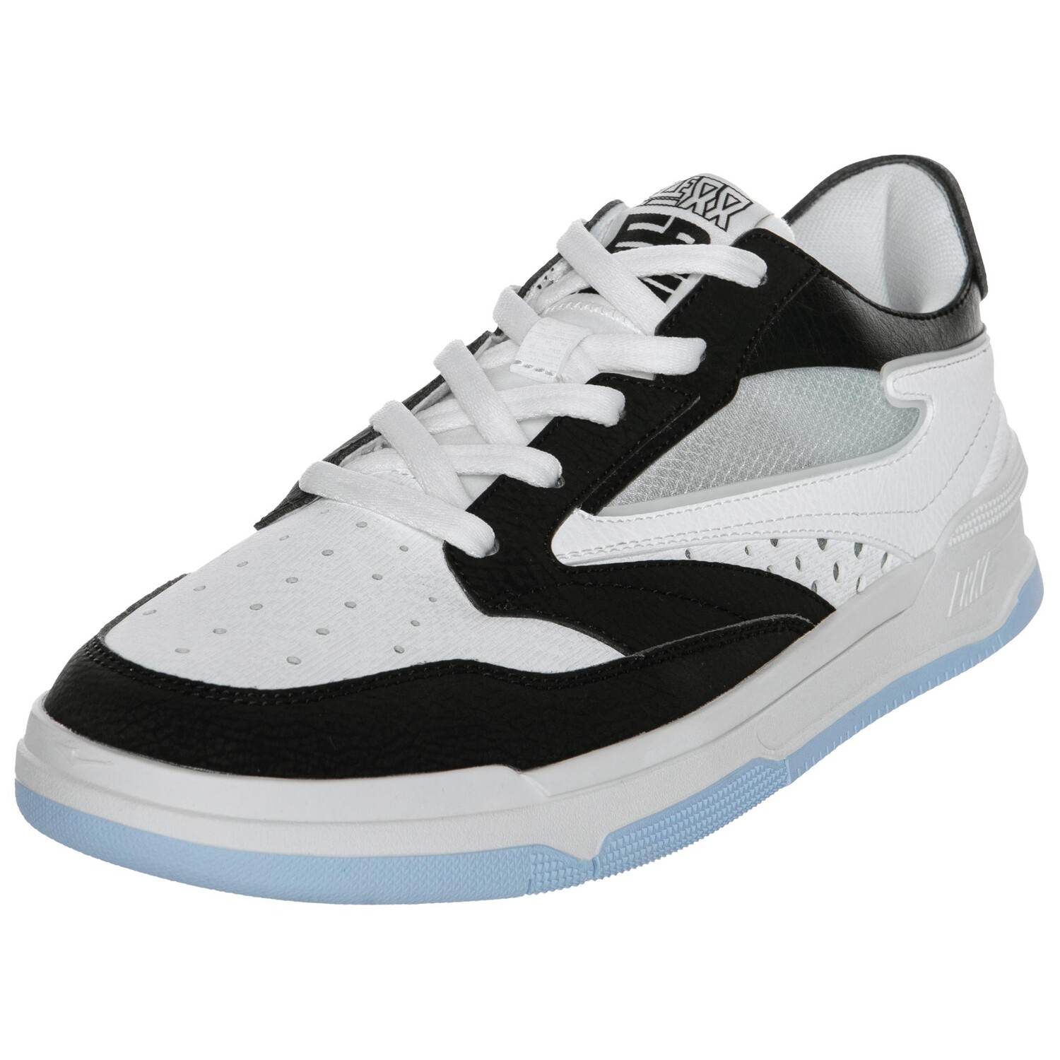 Кроссовки для скейтбординга Wu Long Series для мужчин с низким верхом, микрокристаллические, белый/орто-черный Erke 
Кроссовки для скейтбординга Wu Long Series для мужчин с низким верхом, микрокристаллические, белый/орто-черный Erke