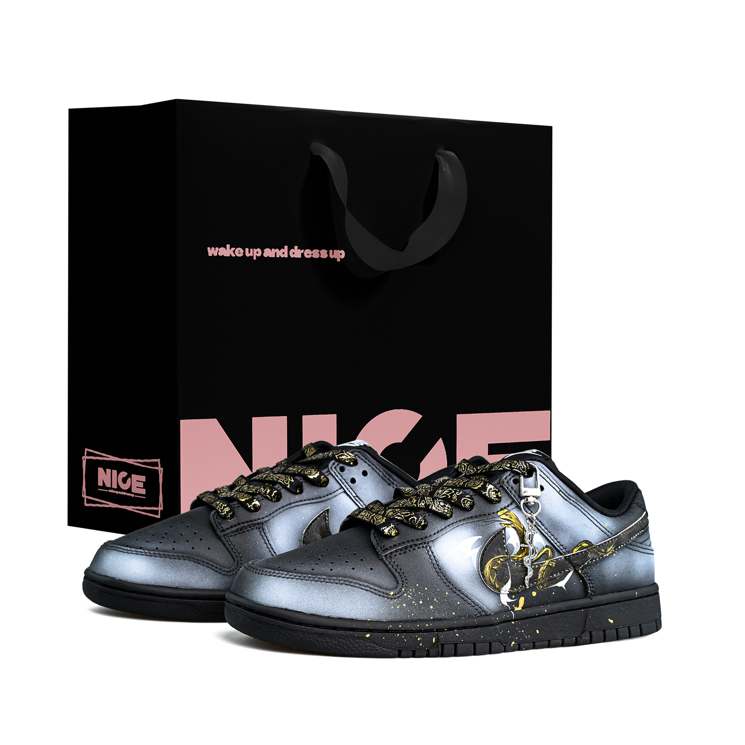 Nike Кроссовки для скейтбординга Dunk с амортизацией, износостойкие, легкие, низкие, мужские, черные
Nike Кроссовки для скейтбординга Dunk с амортизацией, износостойкие, легкие, низкие, мужские, черные