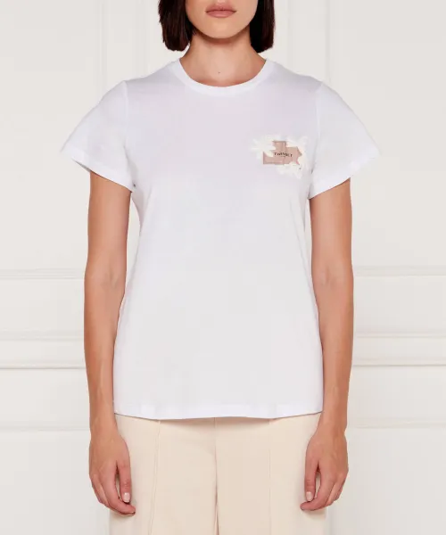 Футболка Regular fit Twin-Set, белый
Футболка Regular fit Twin-Set, белый