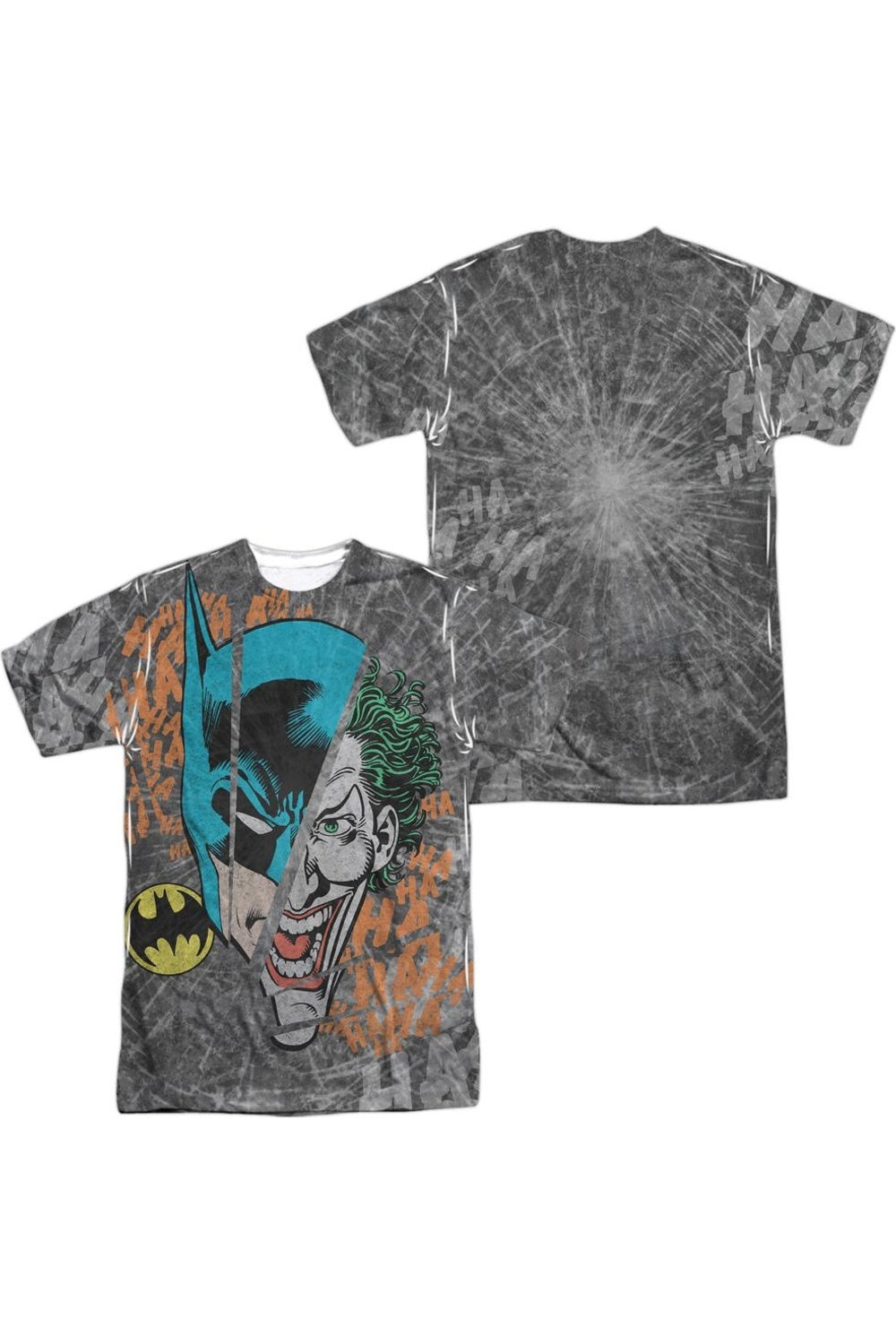 Футболка с коротким рукавом для взрослых из 100% полиэстера DC Comics Broken Visage (принт спереди/сзади) Gildan, белый
Футболка с коротким рукавом для взрослых из 100% полиэстера DC Comics Broken Visage (принт спереди/сзади) Gildan, белый