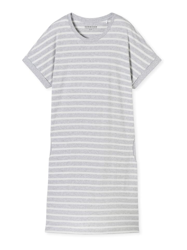 Ночная рубашка Schiesser Casual Essentials, цвет silbergrau-mel.
Ночная рубашка Schiesser Casual Essentials, цвет silbergrau-mel.