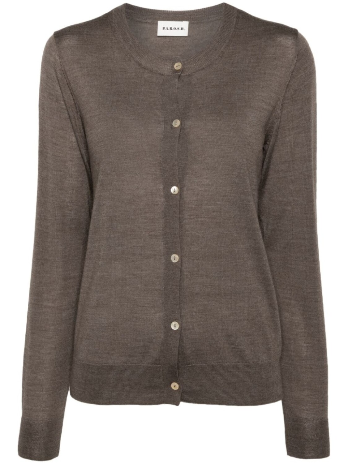 P.A.R.O.S.H. кардиган тонкой вязки, коричневый
P.A.R.O.S.H. кардиган тонкой вязки, коричневый
