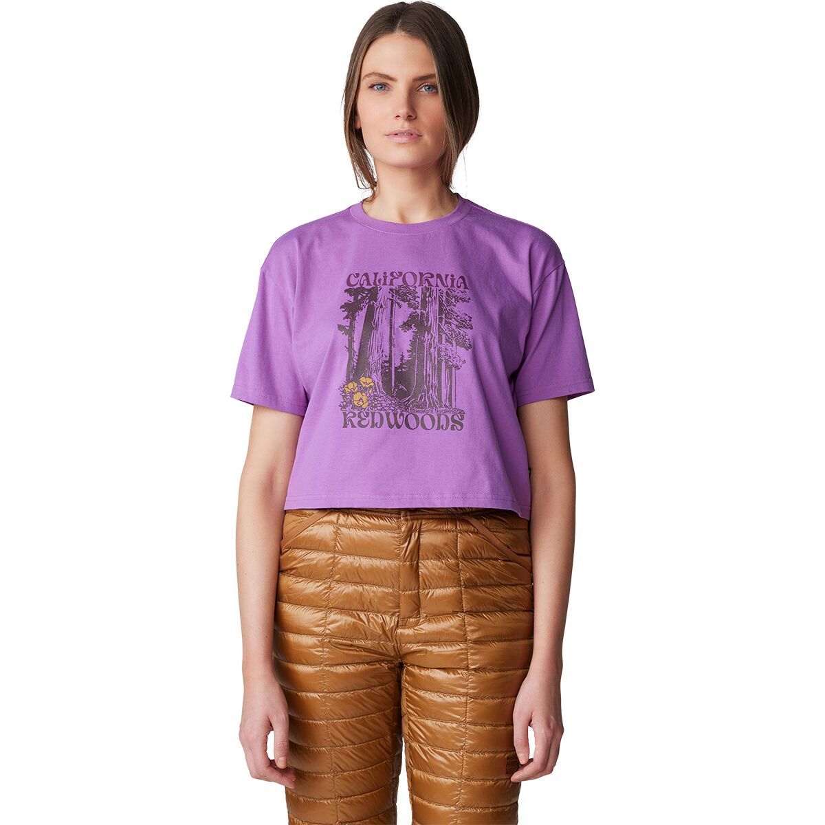 Короткая блуза свободного кроя Landmark Mountain Hardwear, сиреневый
Короткая блуза свободного кроя Landmark Mountain Hardwear, сиреневый