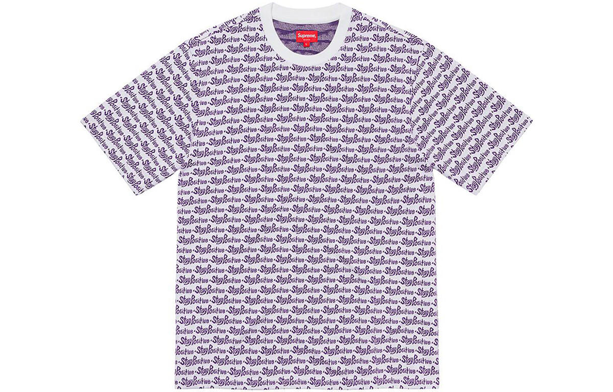 Футболка Supreme Stay Positive Jacquard, черный
Футболка Supreme Stay Positive Jacquard, черный