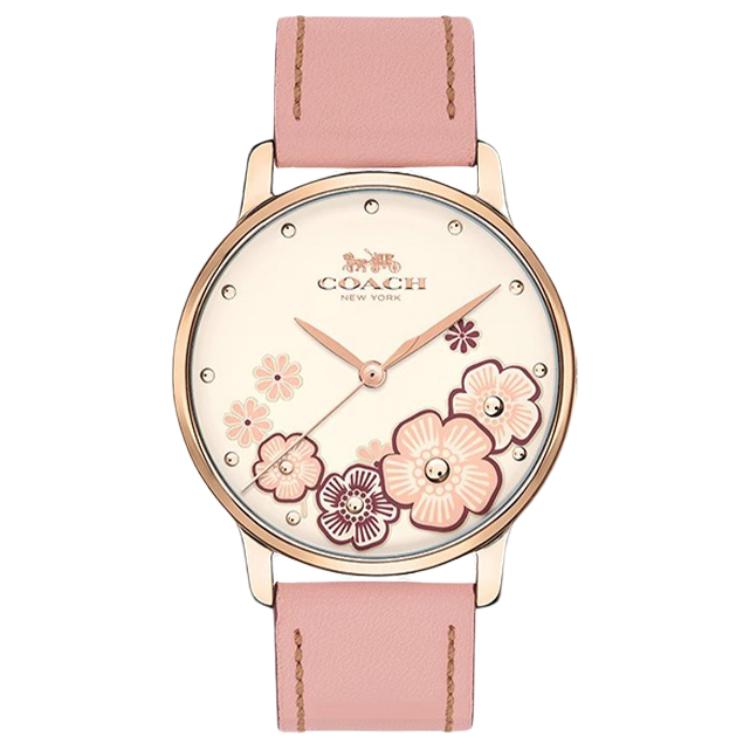 Наручные часы с кварцевым механизмом бежевый циферблат женские часы COACH
Наручные часы с кварцевым механизмом бежевый циферблат женские часы COACH