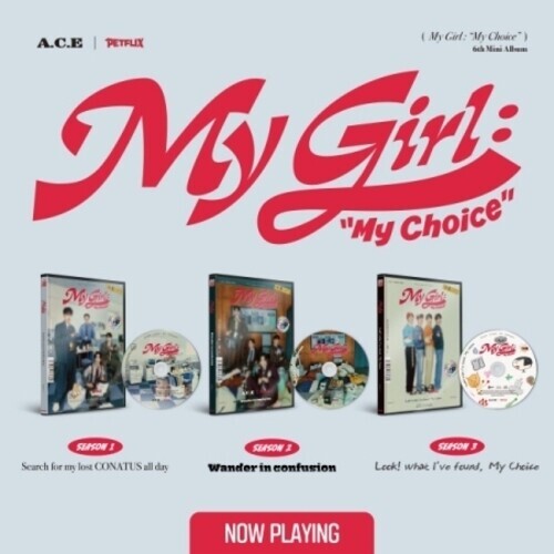 CD диск A.C.E: My Girl : My Choice - incl. 120pg Photobook, Mini-Game, 4 Paper Dolls, 4-Cut Photo, Sticker + 2 Photocards
CD диск A.C.E: My Girl : My Choice - incl. 120pg Photobook, Mini-Game, 4 Paper Dolls, 4-Cut Photo, Sticker + 2 Photocards