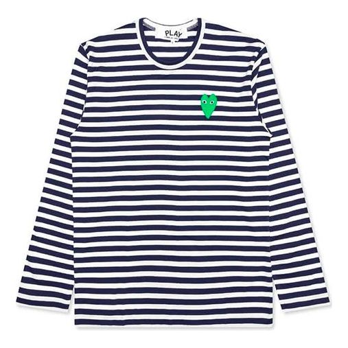 Футболка striped long heart long sleeves tee 'navy white' Comme Des Garcons Play, белый
Футболка striped long heart long sleeves tee 'navy white' Comme Des Garcons Play, белый