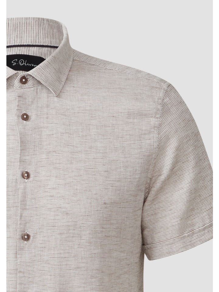 Рубашка s.Oliver BLACK LABEL, коричневый
Рубашка s.Oliver BLACK LABEL, коричневый