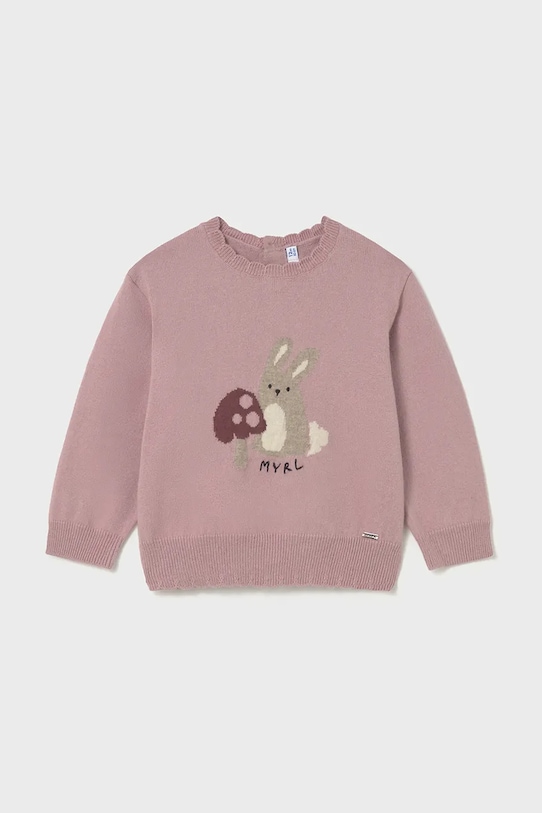 Детский свитер из смесовой шерсти Mayoral, розовый
Детский свитер из смесовой шерсти Mayoral, розовый