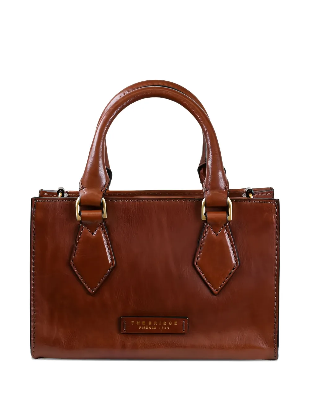 Кожаная сумка-тоут с верхней ручкой The Bridge, коричневый
Кожаная сумка-тоут с верхней ручкой The Bridge, коричневый