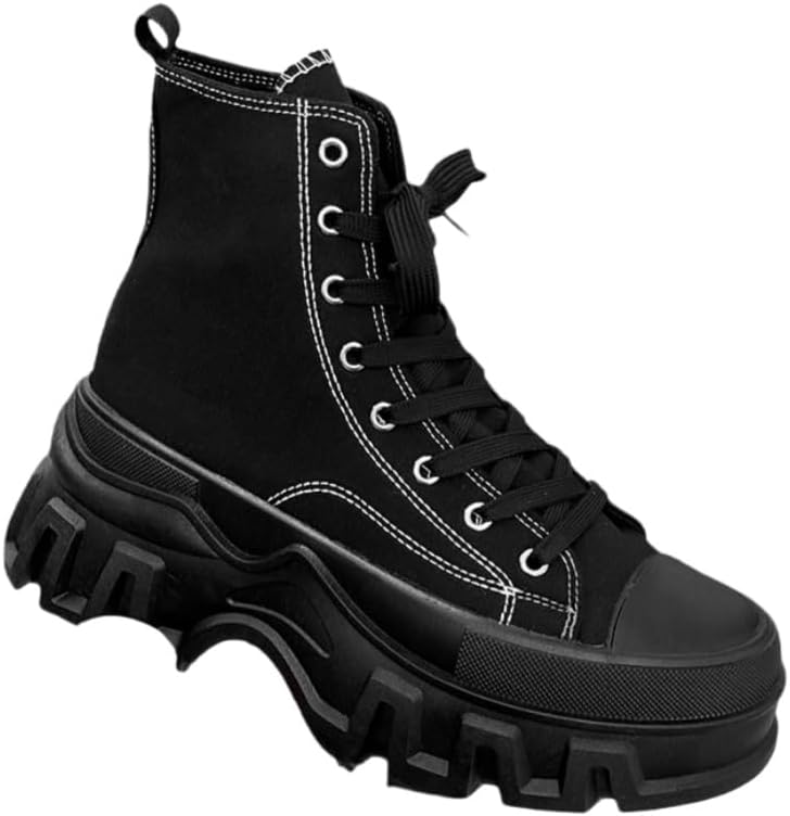 Мужские высокие ботинки с толстой подошвой, с удобной противоскользящей резиновой подошвой, шнуровка. Подходят для носки на улице и в повседневной жизни. Идеальны для походов и путешествий Clolinde, черный
Мужские высокие ботинки с толстой подошвой, с удобной противоскользящей резиновой подошвой, шнуровка. Подходят для носки на улице и в повседневной жизни. Идеальны для походов и путешествий Clolinde, черный